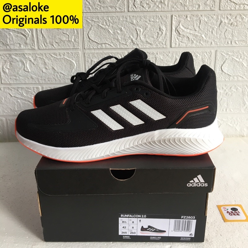 SEPATU ADIDAS ORIGINALS RUNFALCON 2.0 FZ2804 BLACK