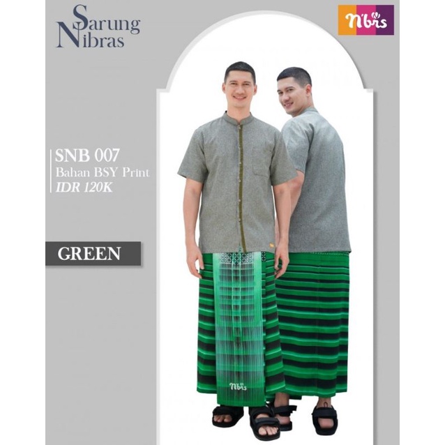 SARUNG NIBRAS ORIGINAL // SNB 007