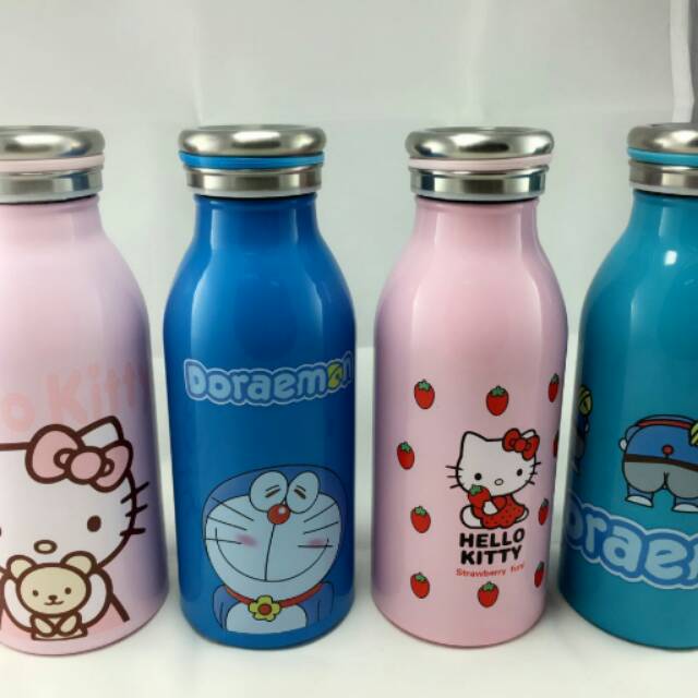 TERMOS KARAKTER 350ML.GELAS CANGKIR AIR PANAS DAN DINGIN