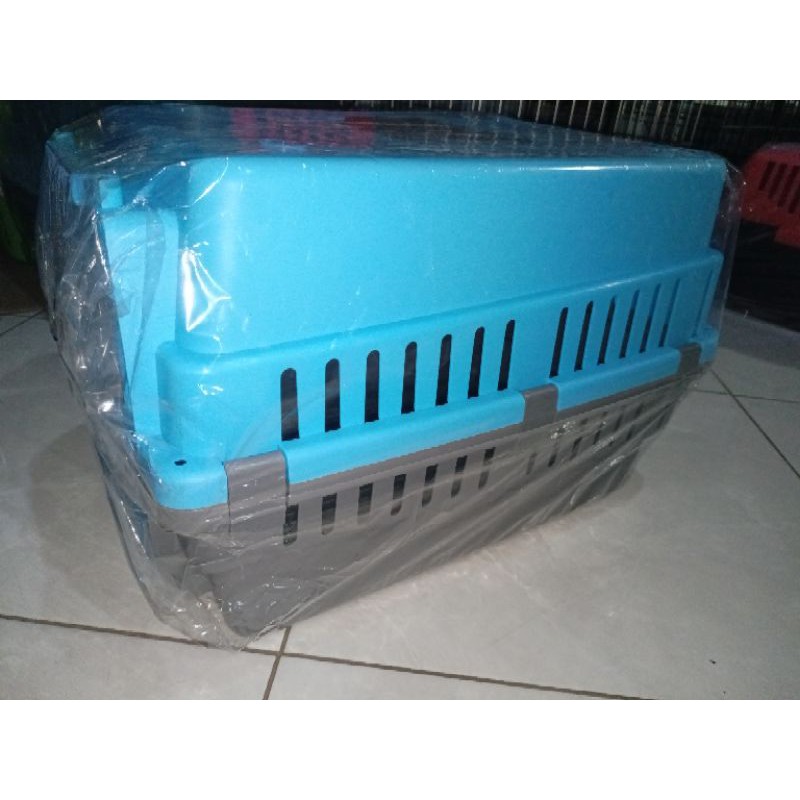 Keranjang Pet Cargo Canel box kucing Anjing ukuran sedang