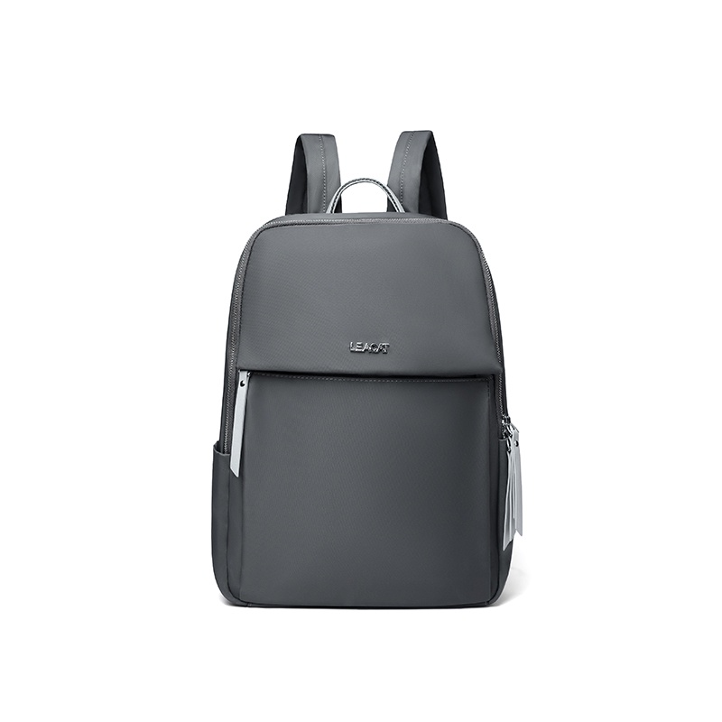 SmallLee Fashion Tahan Air Nilon Tas Ransel Laptop untuk Wanita 15.6 Inch Tas Laptop Kantor Wrok Tas Wanita Tas Sekolah