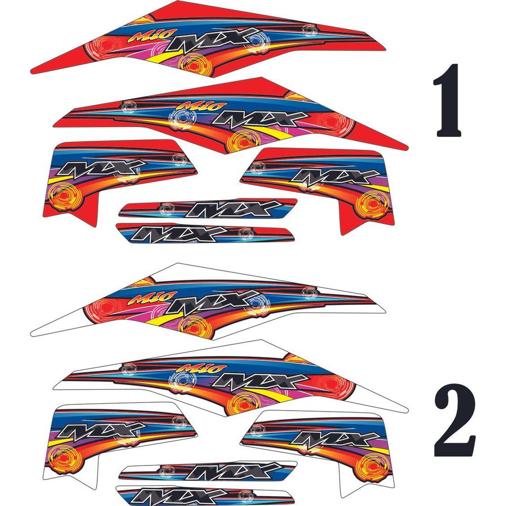 STRIPING MIO Z MIO M3 THAILAND CUSTOM