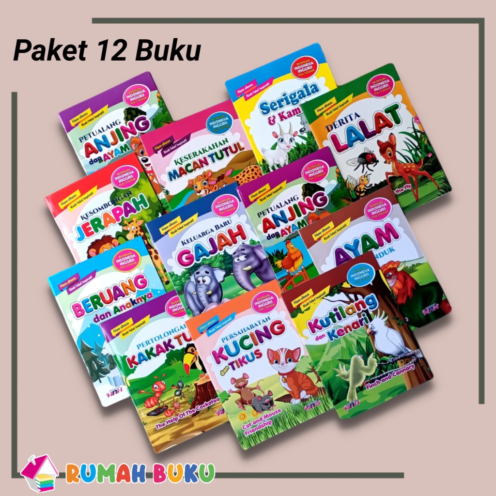 Jual Buku Cerita - (Paket 12 Buku) | Shopee Indonesia