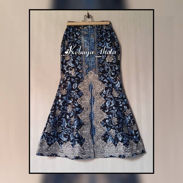 Rok duyung/ Rok mermaid Prada Ukir Renda