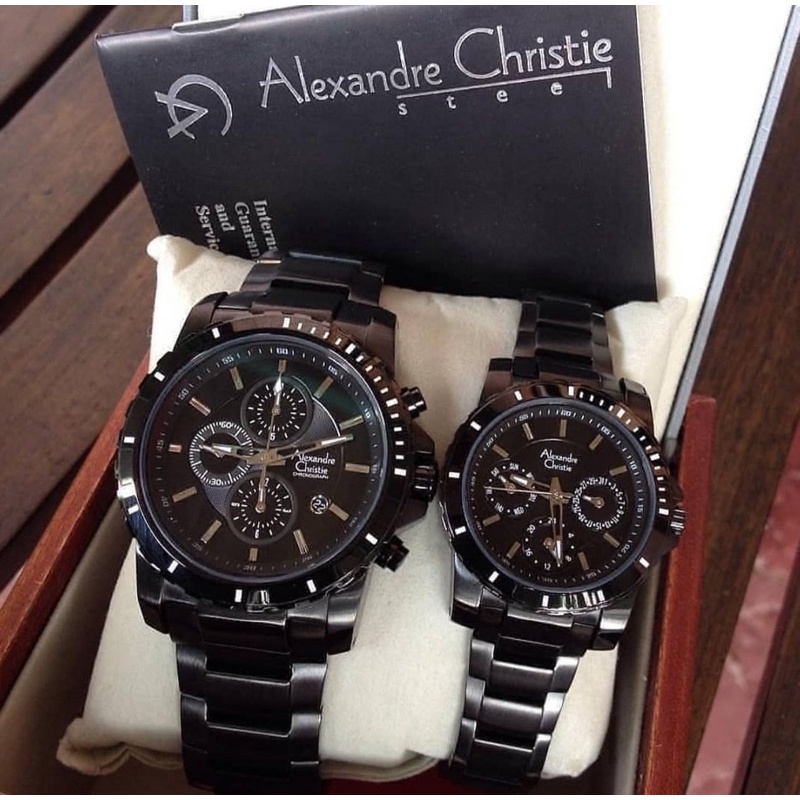 JAM TANGAN ALEXANDRE CHRISTIE AC 6141 COUPLE!! MURAH MERIAH GARANSI RESMI!!