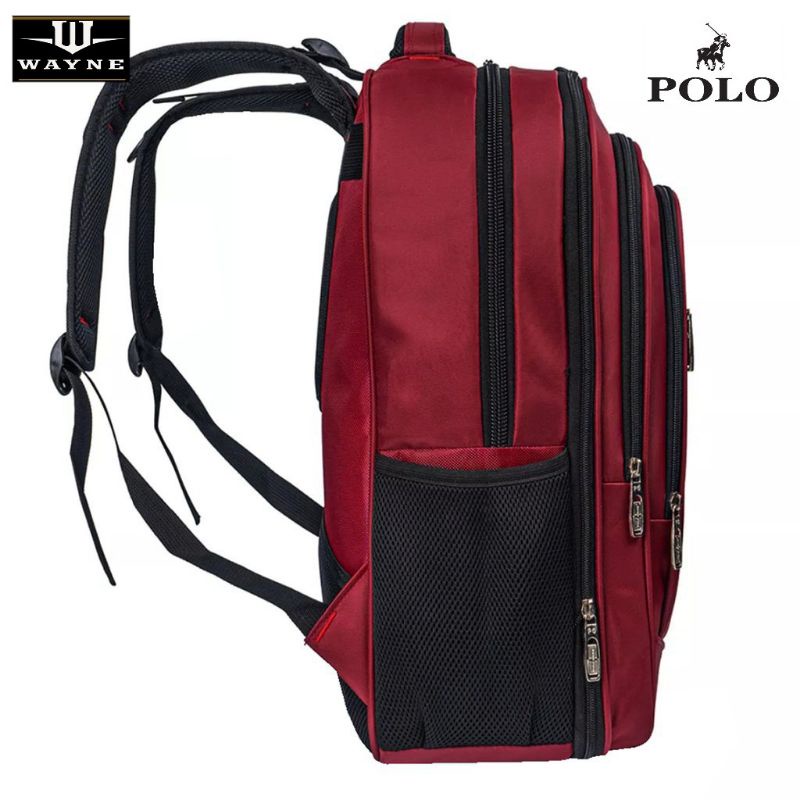 Tas sekolah Polo Gives usb 18inch import ✅ Bisa COD-2