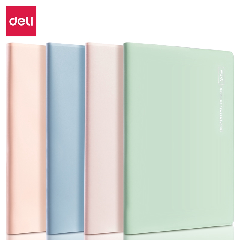 Deli NoteBook With Plastic Cover Buku Tulis Sampul Plastik isi 80/96
Lembar QT3296 QT1680