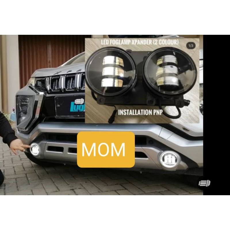 Otoproject Led foglamp / fog lamp lampu kabut 2 warna Xpander