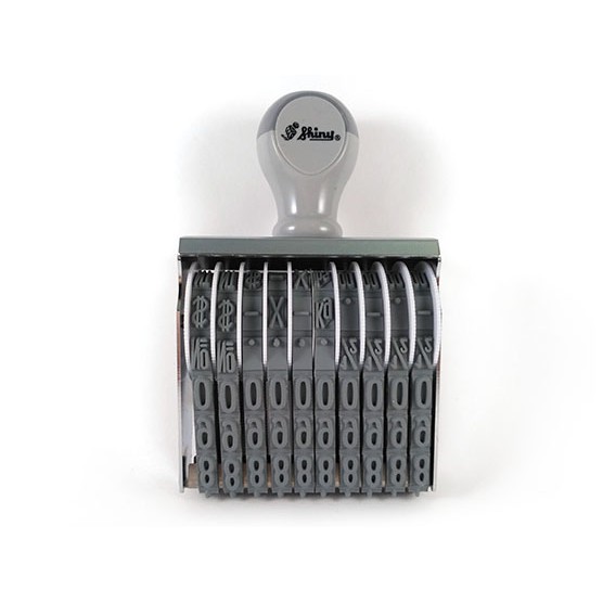 

Stempel Angka Shiny N-110 (10 Angka 9 mm)
