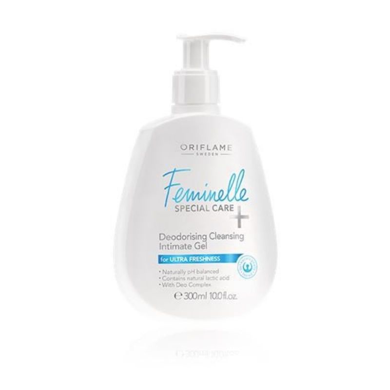 feminelle special care+ deodorising cleansing intimate gel Oriflame sabun kewanitaan sabun sirih