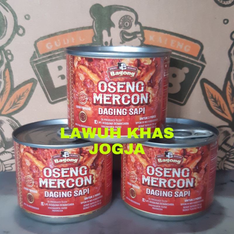 

Oseng Mercon BAGONG 210gr.