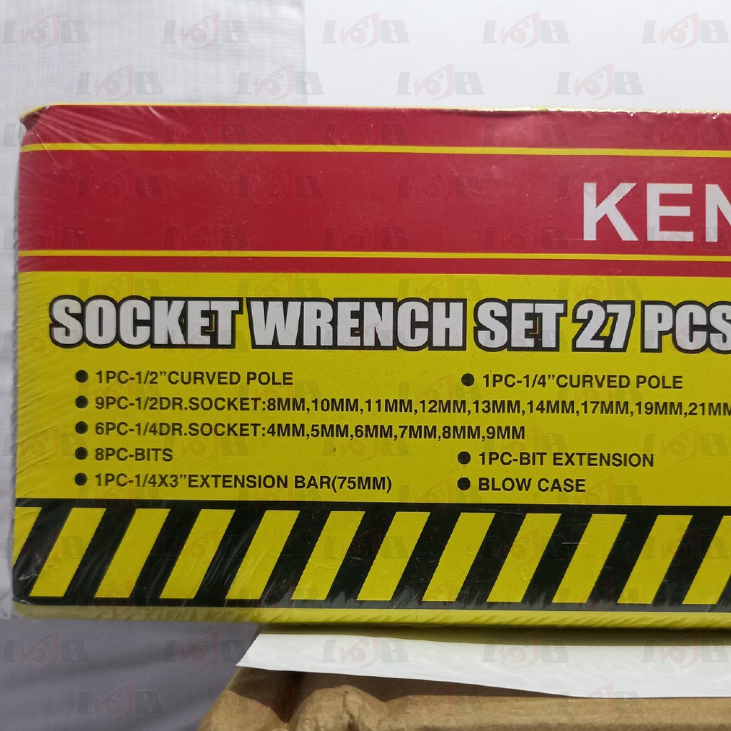 Kunci Sok Set 27 pcs Socket Shok Wrench Shock