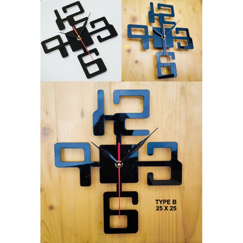 JAM DINDING MINIMALIS ACRYLIC | JAM DINDING AESTHETIC