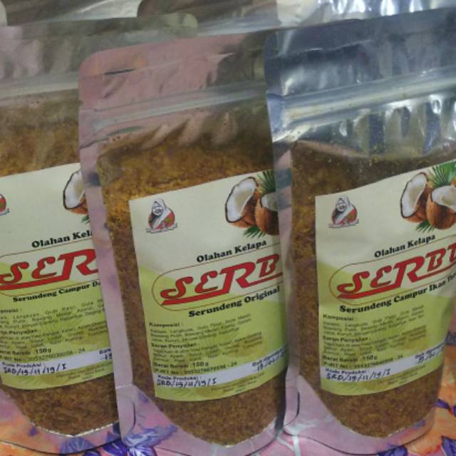 

SERBU Serundeng Kelapa KRESS tanpa pengawet