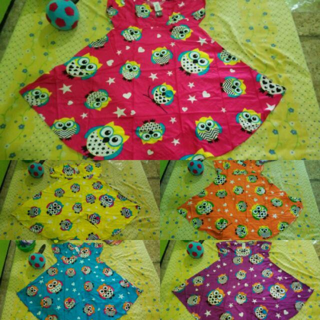 Gamis Kaos Pelangi Gita Tiedye Ori Ziray Batik Jumbo Premium