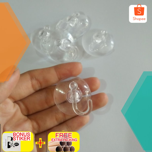 suction cup - karet cantolan kaca - cup gantungan kaca - hook karet Elegan