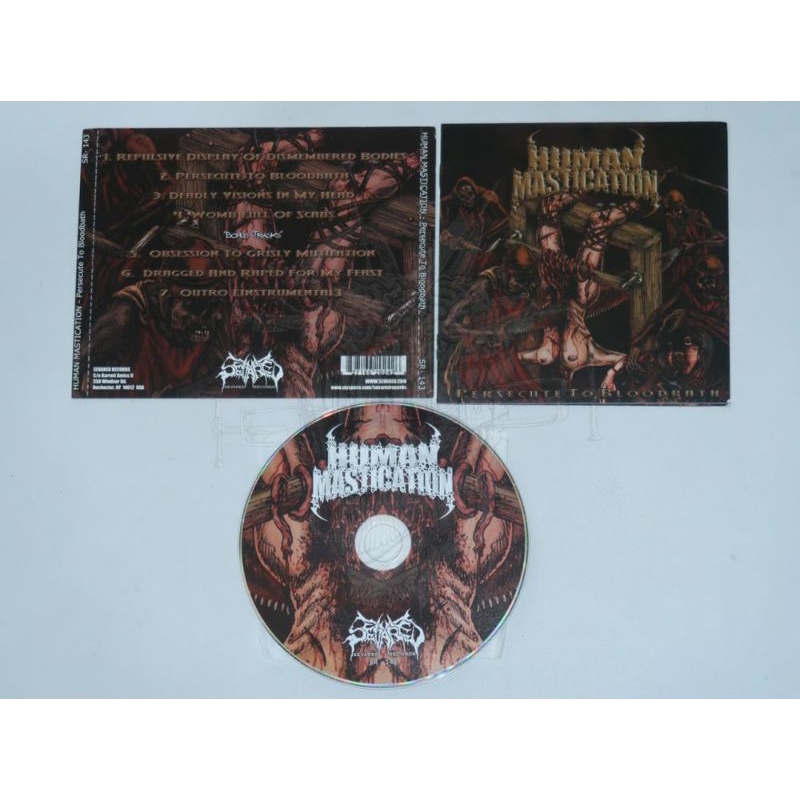 CD – HUMAN MASTICATION – Persecute To Bloodbath

