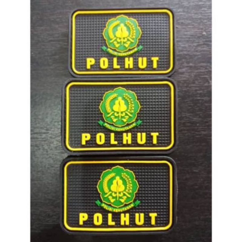 patch rubber polhut - polisi hutan