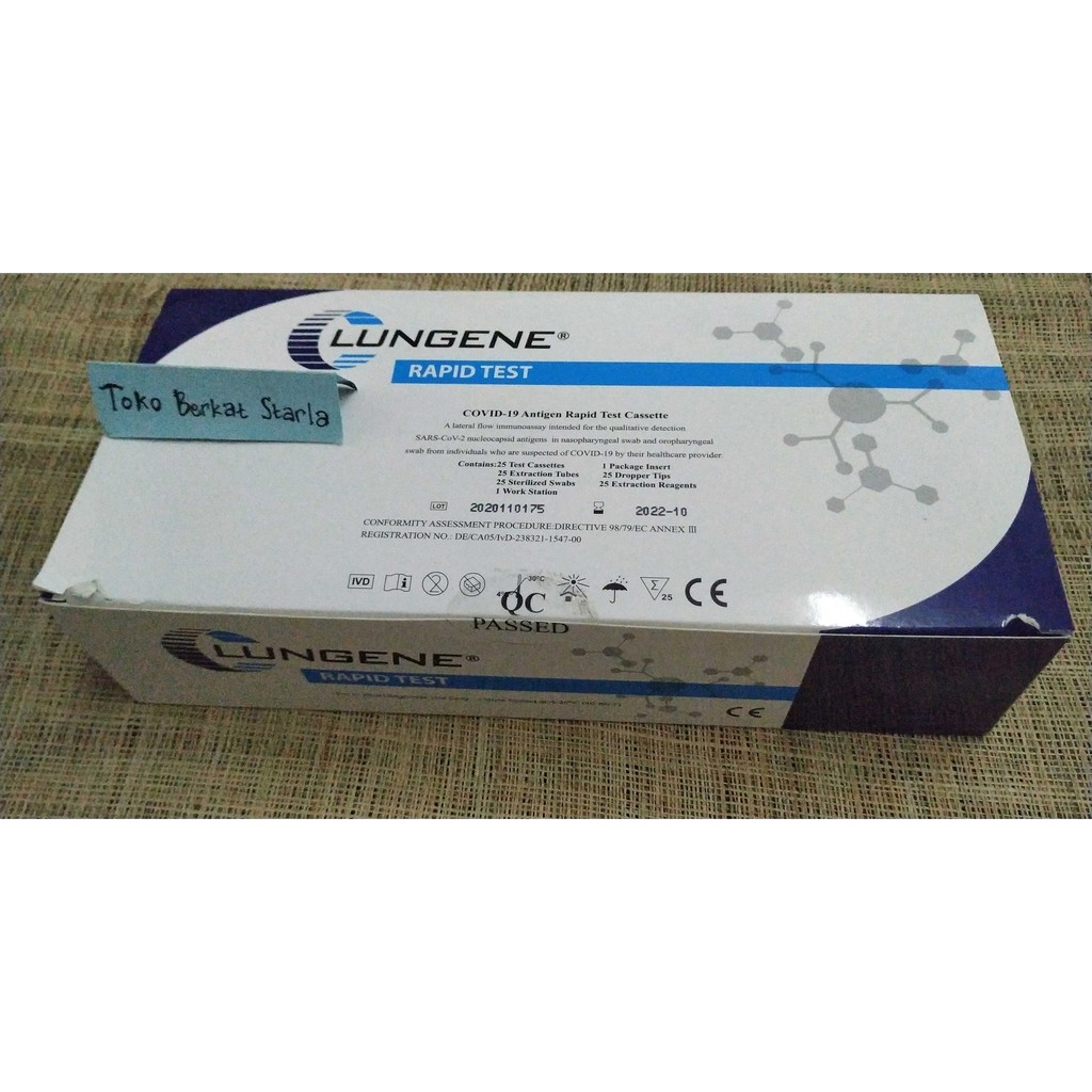 Lungene Rapid Test Antigen Swab Test Covid