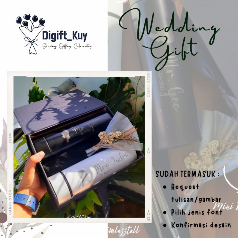 

Wedding Gift-Kado Pernikahan-Premium Gift Box- Hampers Hard Box