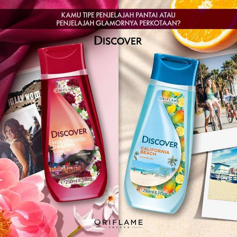 Discover California Beach Shower Gel