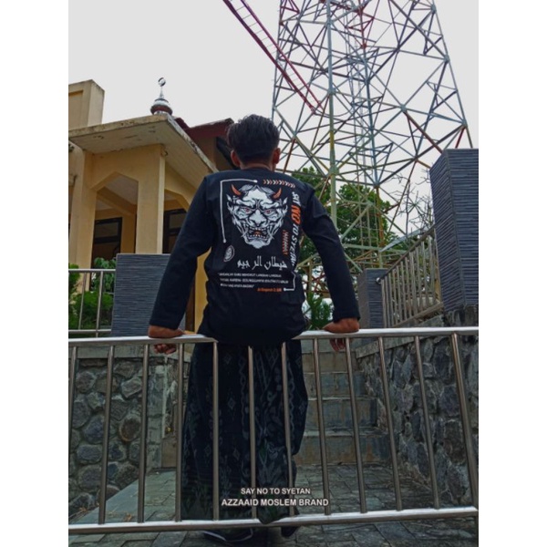 KAOS SANTRI_SAY NO TO SYETAN/KAOS DAKWAH/KAOS MUSLIM-2