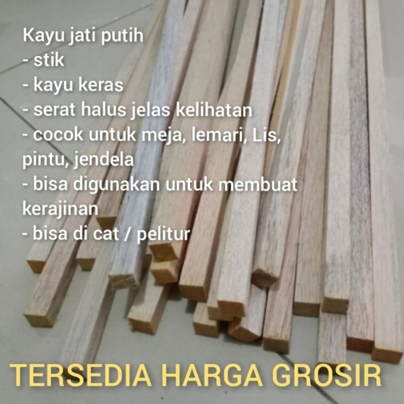 stik kayu Reng Lis kerajinan figura
