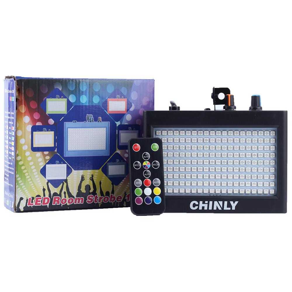 CHINLY LED Lampu LED Disco Bar Party Strobe Flash Light - ST1003