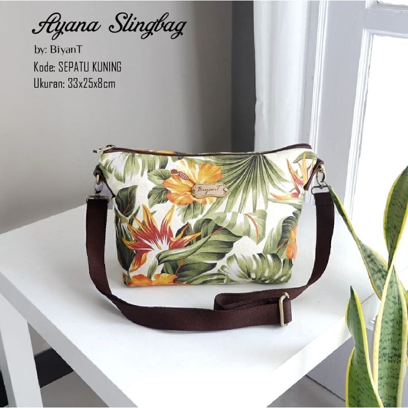 Sling bag kanvas Ayana
