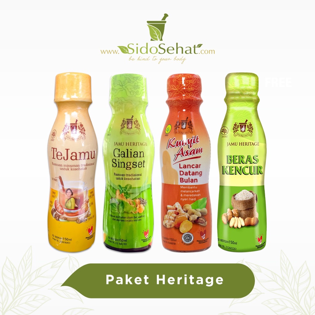 

Paket Heritage - 4 Botol Sidomuncul Heritage