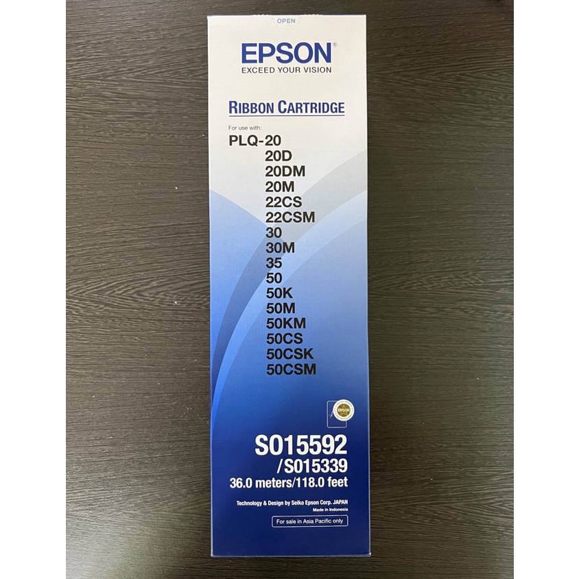 Epson Ribbon Cartridge Pita Tinta PLQ-20 Original