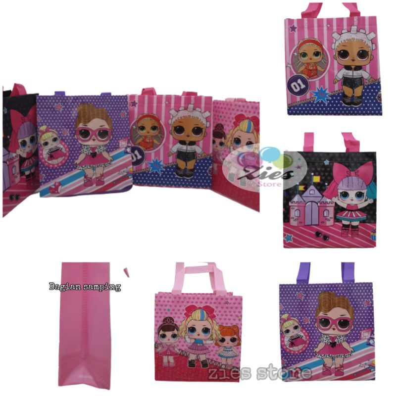

Tas souvenir ulang tahun / Goodie bag / tas ulang tahun LOL surprise