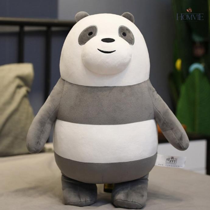 Boneka Beruang Panda We Bear Bares Miniso Kecil Imut Lucu Tidur