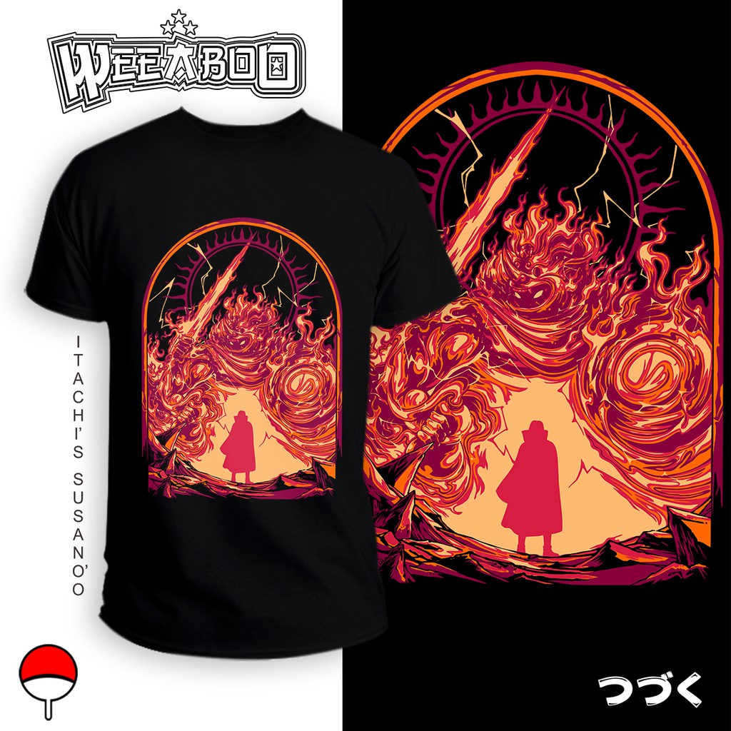 T-shirt Anime - Naruto - ITACHI SUSANOO