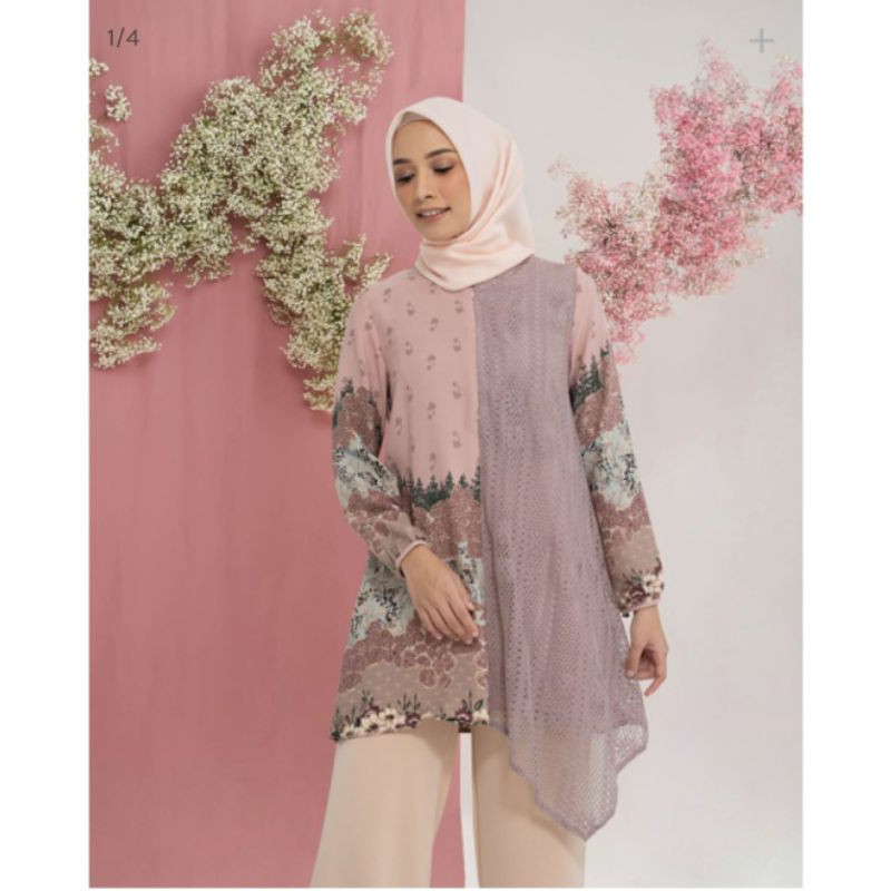 PreLoved Jenna Tunik warna Mauve by Geulis