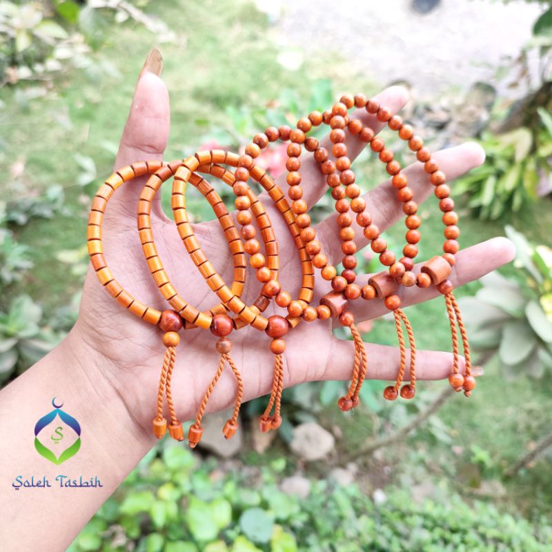 Gelang Secang Motif Bulat Dan Tabung, Size 6mm//Gelang Secang ORI//COD