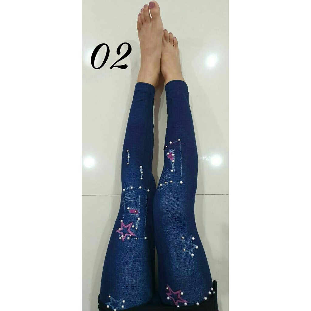 LEGGING JEANS MOTEK STAR