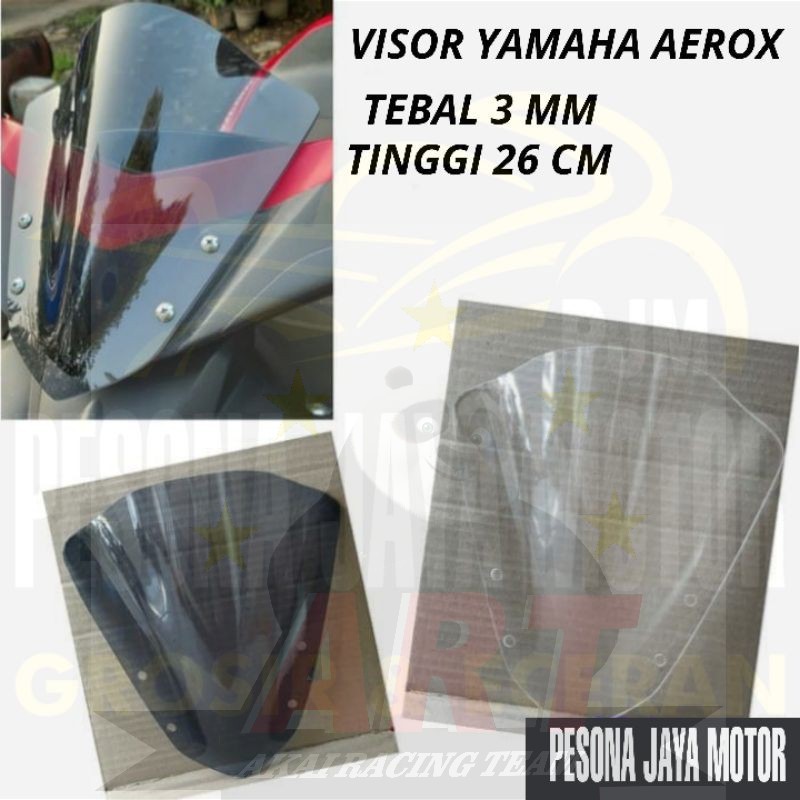 New Visor Aerox Winshield Aerox Model Scetbill Kuaitas Terbaik