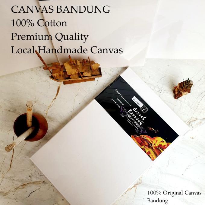 

CANVAS BANDUNG Ukuran 25x40cm / Kanvas Lukis Spanram