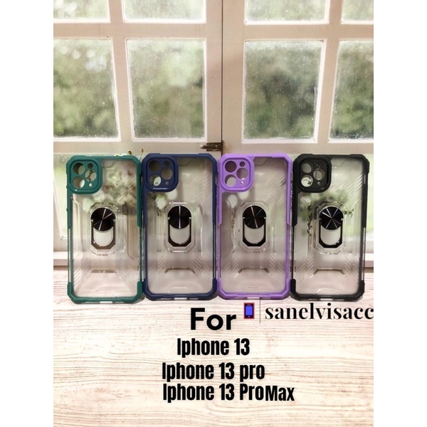 Case Iphone 13 , Casing Iphone 13 Pro , Case Iphone 13 Pro Max , Ume Original Soft Hard Case Holder 