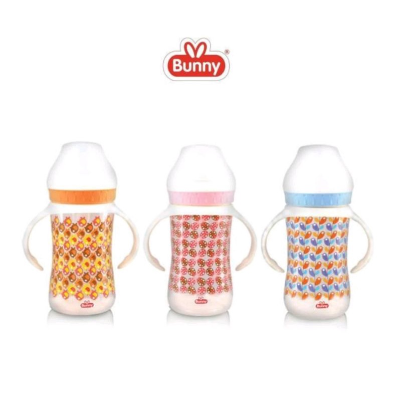 Lustybunny ADW1501 (125ml) ADW3002 (250ml) Botol Susu Wide Neck With Handle