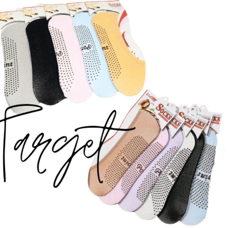 kaos kaki balet anti slip kaos kaki invisible / hidden socks