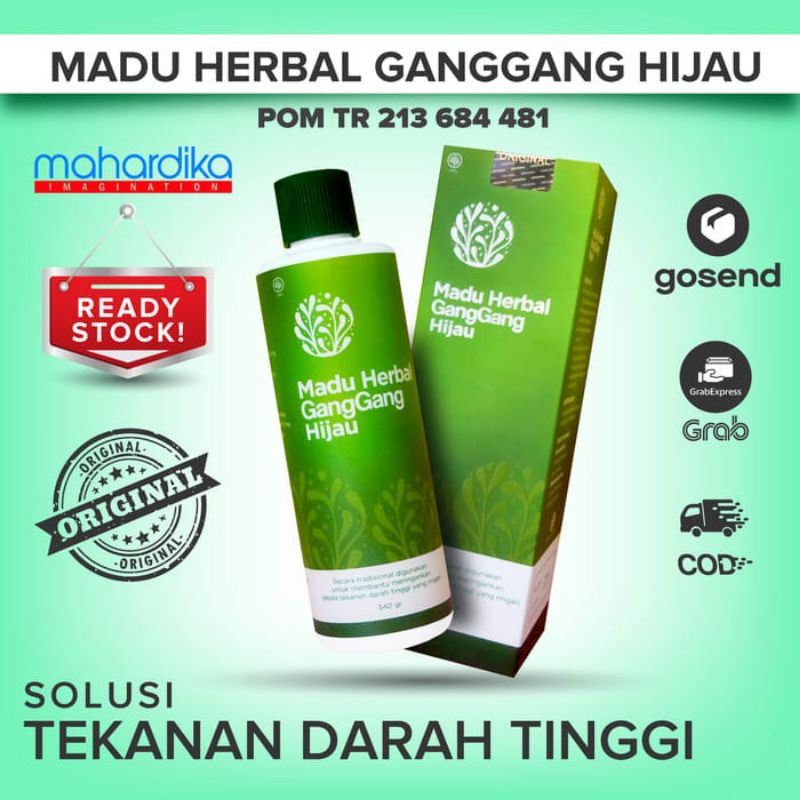 Madu Herbal Ganggang Hijau 100% Asli..madu herbal atasi tekanan darah tinggi & kolesterol