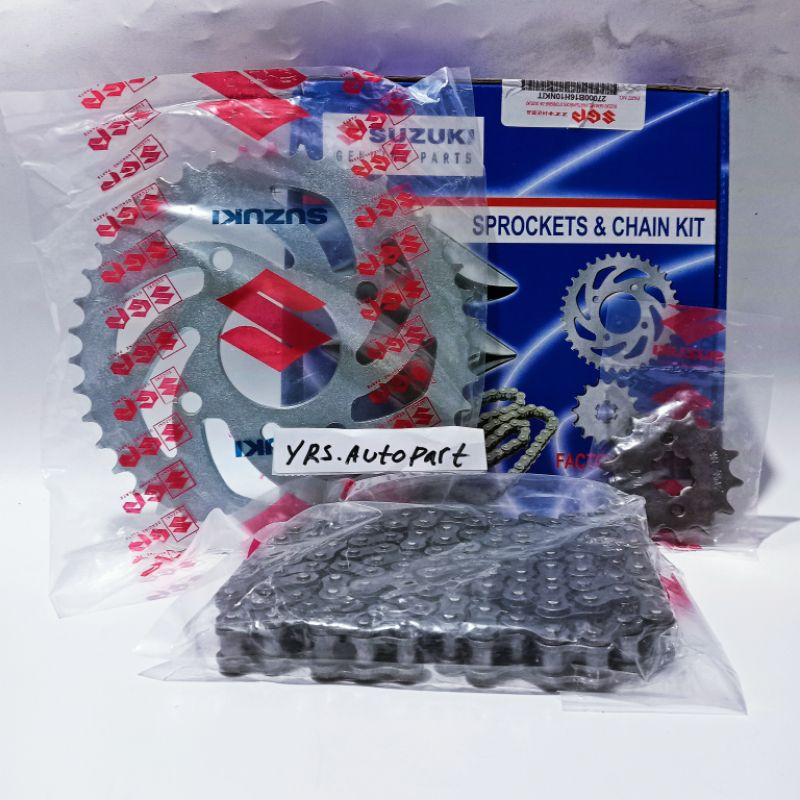 Gir set Gir+rantai Suzuki Satria Fu old Satria Fu Barong ORI