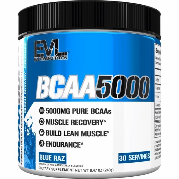 EVL BCAA5000 BCAA 5000 30 SERVING