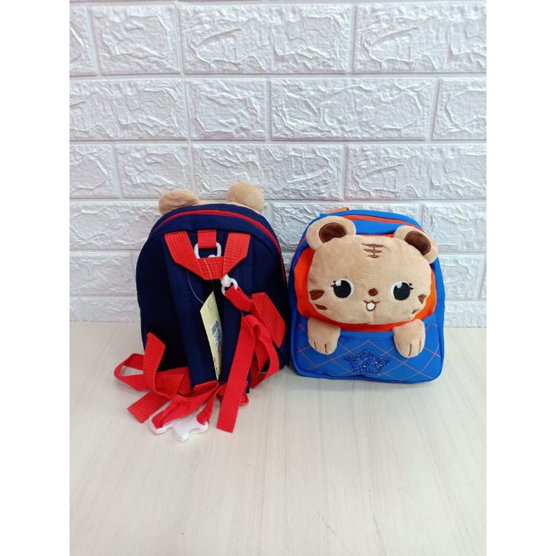 Tas Anak Boneka Kepala Tupai/ Tas JJ Bags /Tas Punggung Anak Boneka/ Tas Boneka/ SKU08134127