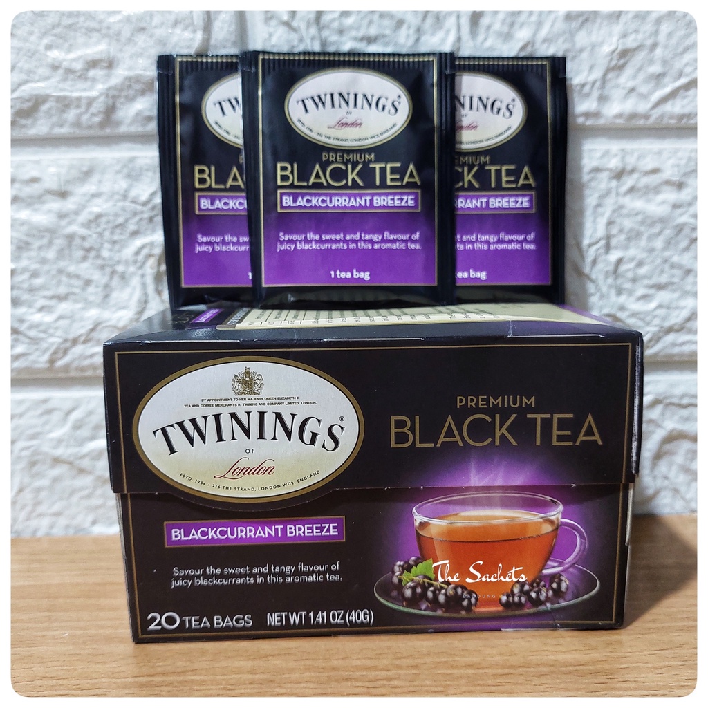 

Twinings Premium Black Tea Blackcurrant Sachet