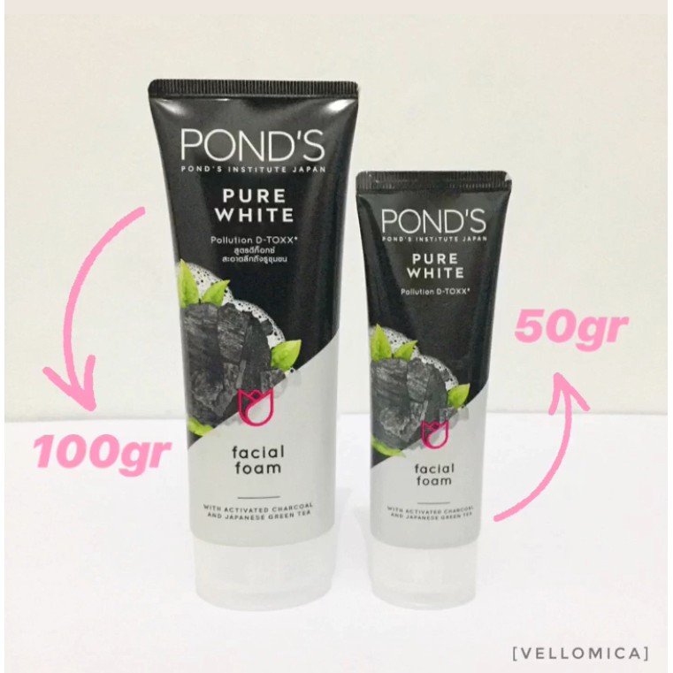Ponds Facial Foam Pure White White Beauty Clear Solutions Acne Solution Oil Control Shopee Indonesia