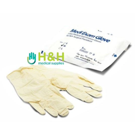 Sarung Tangan Steril / Handscoon Sterile / Medi Exam Glove / Handscoon Steril