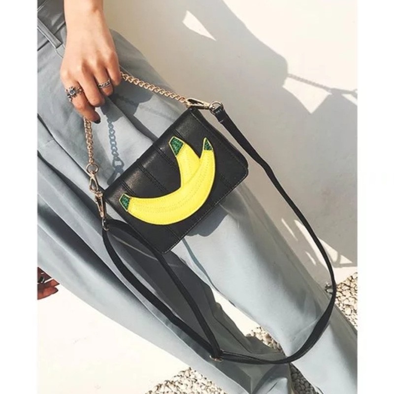 fashion tas selempang wanita lucu tas slingbag cewek kulit sentetis 2tali import murah